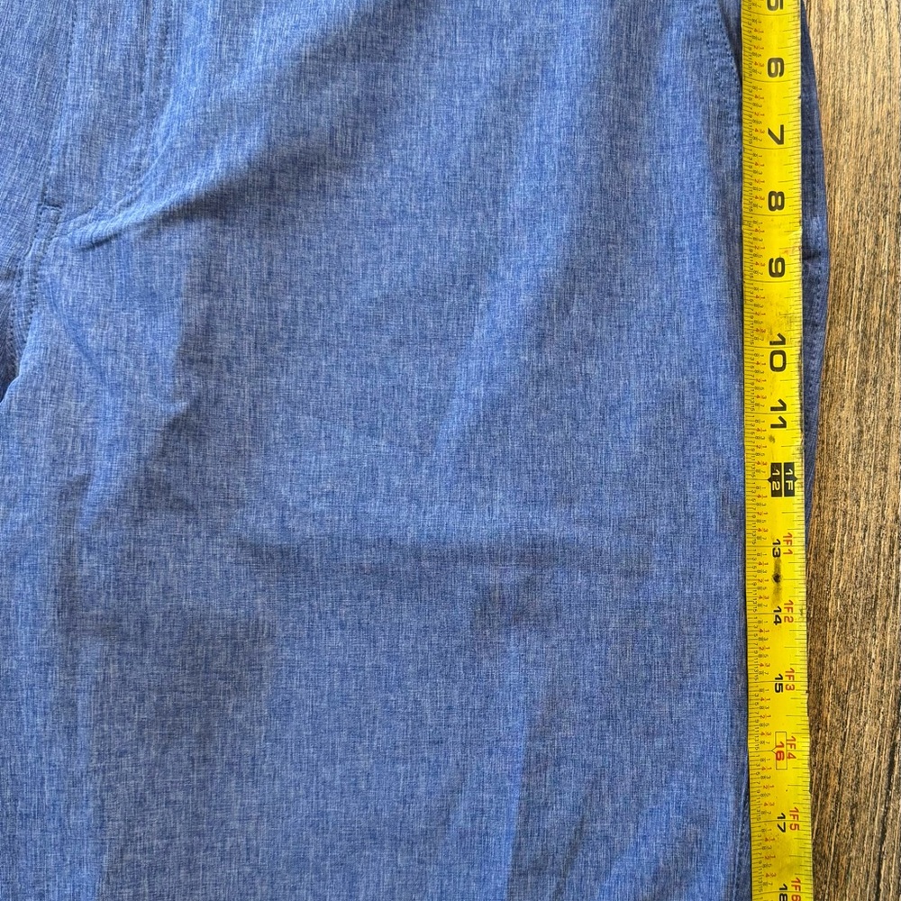 Coolkeep golf Blue Flat Front Men's Shorts - Picture 5 of 7